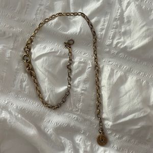 Mignonne Gavigan faded gold necklace chain